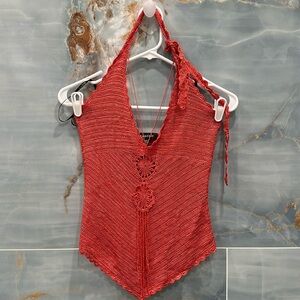 Knit Halter Top